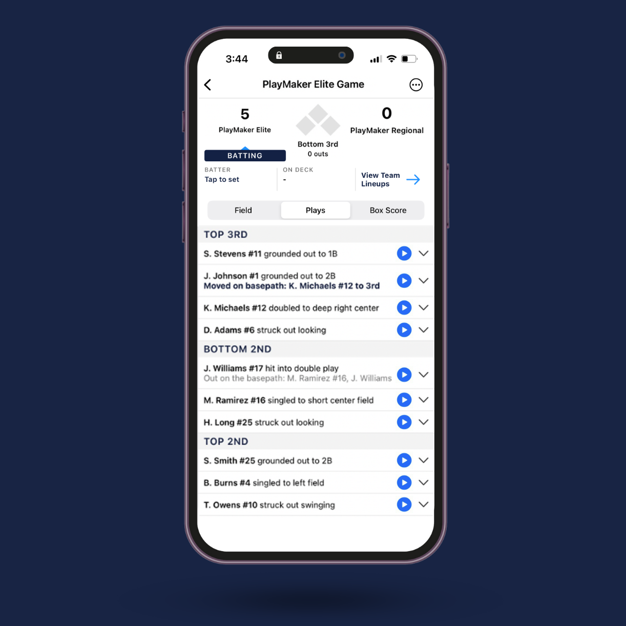 Instant Video Feedback for Baseball Coaches